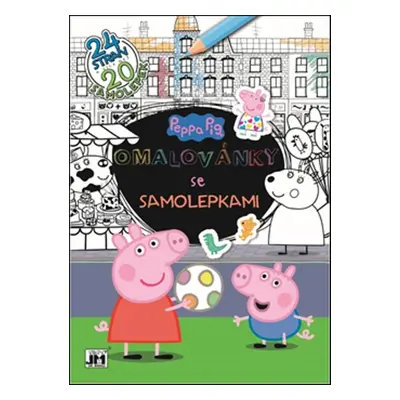 Omalovánky se samolepkami Peppa Pig - Autor Neuveden