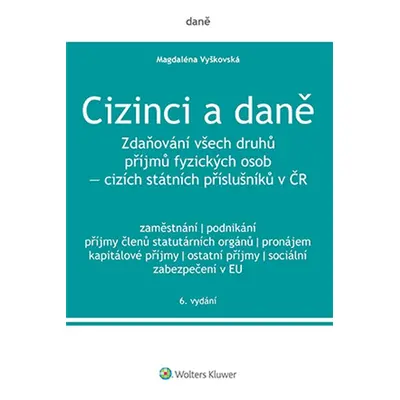 Cizinci a daně - 6. vydání - Magdaléna Vyškovská