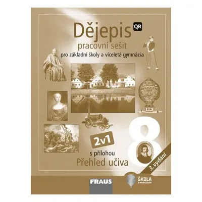 Dějepis 8 Pracovní sešit 2v1 - Autor Neuveden