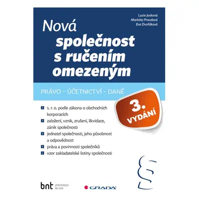 Nová společnost s ručením omezeným - 3. vydání - Markéta Pravdová