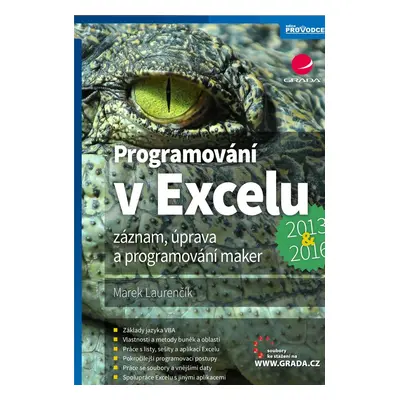 Programování v Excelu 2013 a 2016 - Marek Laurenčík