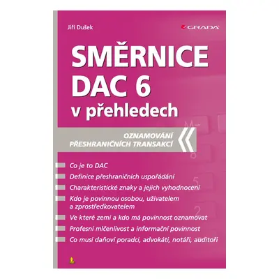 Směrnice DAC 6 v přehledech - Jiří Dušek