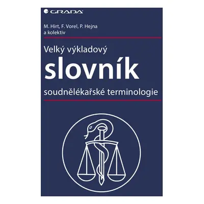 Velký výkladový slovník soudnělékařské terminologie - Miroslav Hirt