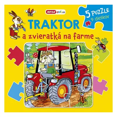 Traktor a zvieratká na farme - Pavlína Šamalíková