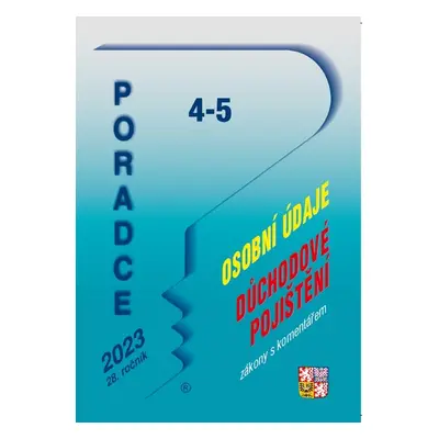 Poradce 4-5/2023 – Zákon o zpracování osobních údajů s komentářem - Vladimír Hruška