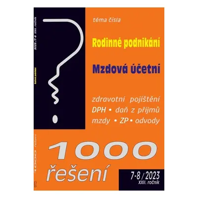 1000 řešení 7-8/2023 - Autor Neuveden