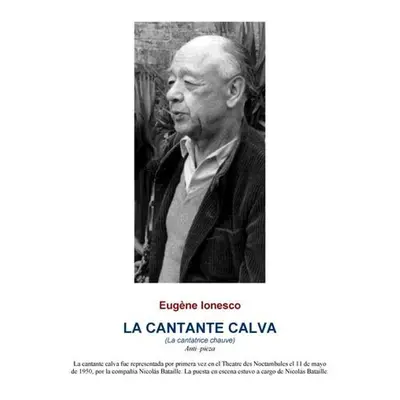 La cantante calva - Eugéne Ionesco