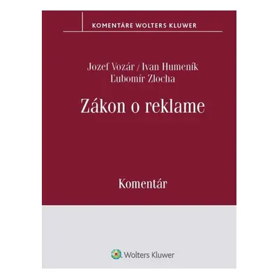 Zákon o reklame - Jozef Vozár