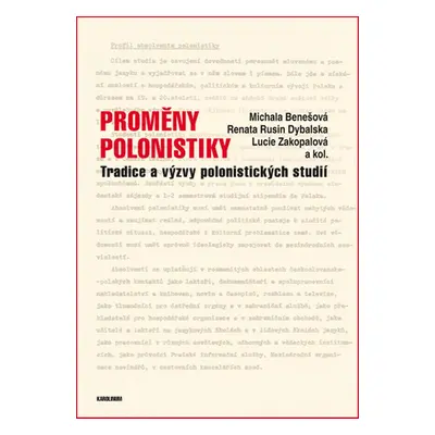 Proměny polonistiky - Michala Benešová