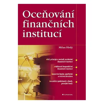 Oceňování finančních institucí - Milan Hrdý