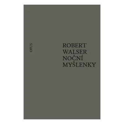 Noční myšlenky - Robert Walser