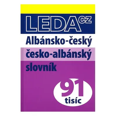 Albánsko-český česko-albánský slovník - Autor Neuveden