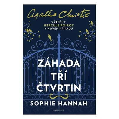 Záhada tří čtvrtin - Sophie Hannah