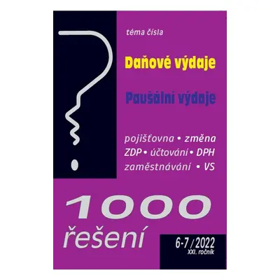 1000 řešení 6-7/2022 - Autor Neuveden