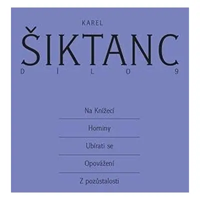 Karel Šiktanc - Karel Šiktanc