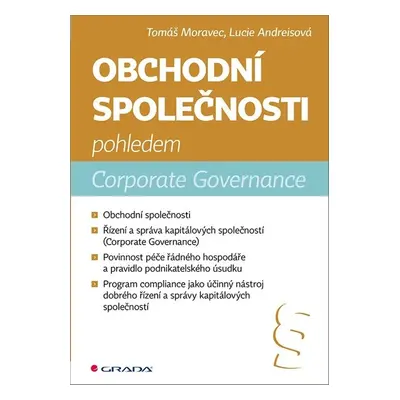 Obchodní společnosti pohledem Corporate Governance - Lucie Andreisová