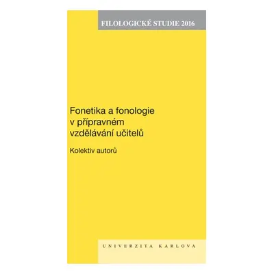 Filologické studie 2016 - Kolektiv autorů