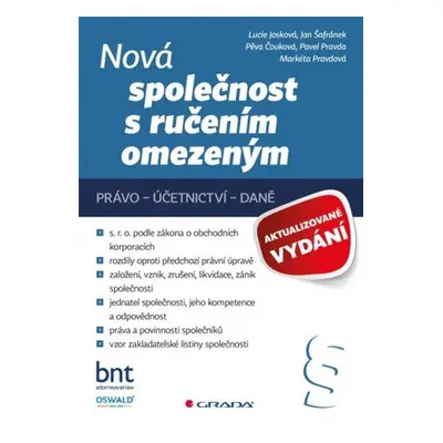 Nová společnost s ručením omezeným - aktualizované vydání - Lucie Josková