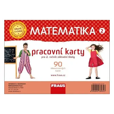 Matematika 2 pro ZŠ pracovní karty - Autor Neuveden