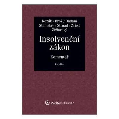 Insolvenční zákon - Antonín Stanislav