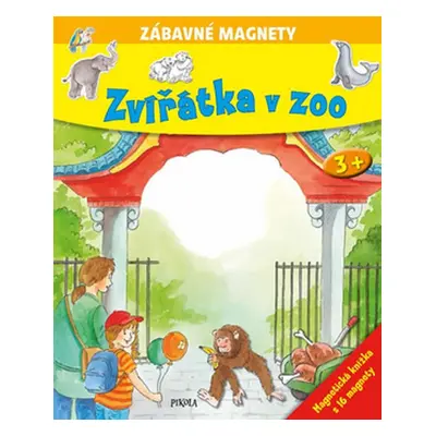 Zábavné magnety Zvířátka v ZOO - Autor Neuveden