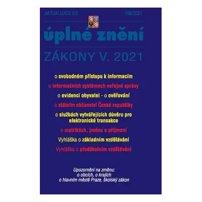 Aktualizace V/3 – o evidenci obyvatel - Autor Neuveden