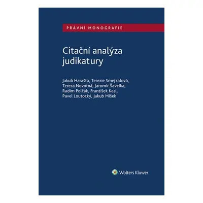 Citační analýza judikatury - Tereza Novotná