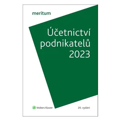 meritum Účetnictví podnikatelů 2023 - Yvetta Pšenková