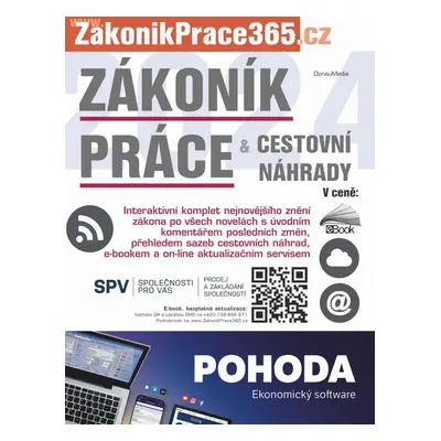 Zákoník práce a Cestovní náhrady 2024 - Kolektiv autorů