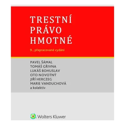 Trestní právo hmotné - Prof. JUDr. Pavel Šámal