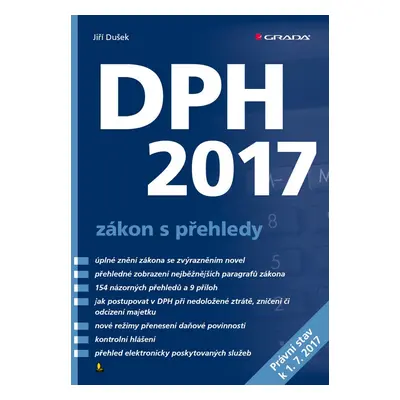 DPH 2017 - zákon s přehledy - Jiří Dušek