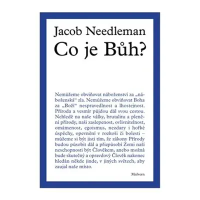 Co je Bůh? - Jacob Needleman