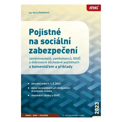 Pojistné na sociální zabezpečení 2023 - Marta Ženíšková