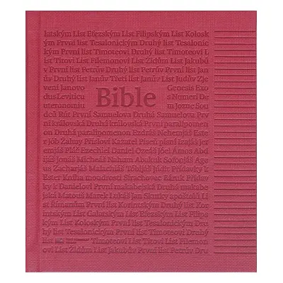 Poznámková Bible korálová - Autor Neuveden