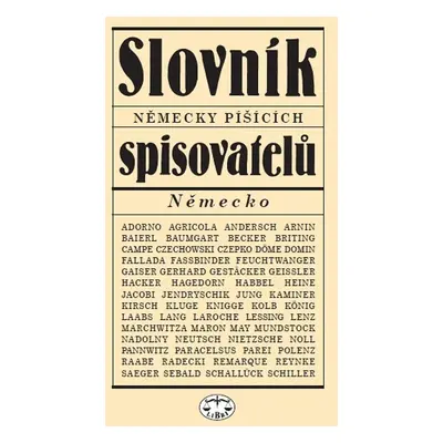 Slovník německy píšícíh spisovatelů - Milena Tvrdíková