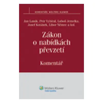 Zákon o nabídkách převzetí - Libor Němec