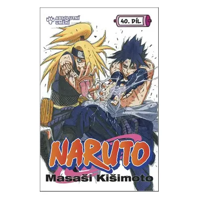 Naruto 40 Absolutní umění - Masaši Kišimoto