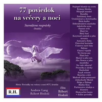 77 poviedok na večery a noci - Andrew Lang