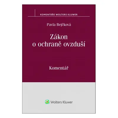 Zákon o ochraně ovzduší - Pavla Bejčková