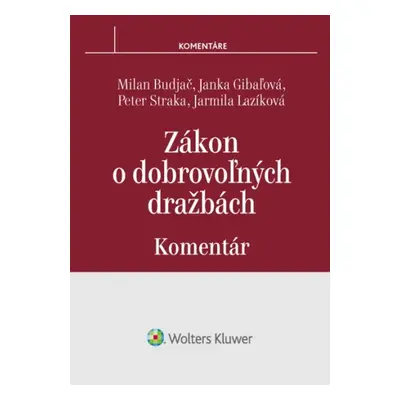 Zákon o dobrovoľných dražbách - Peter Straka