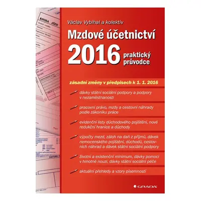 Mzdové účetnictví 2016 - Václav Vybíhal