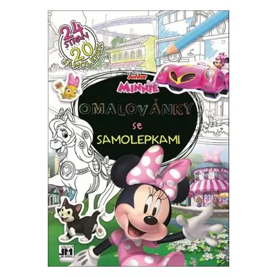 Omalovánky se samolepkami Minnie - Autor Neuveden