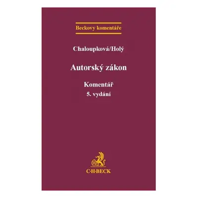 Autorský zákon - Petr Holý