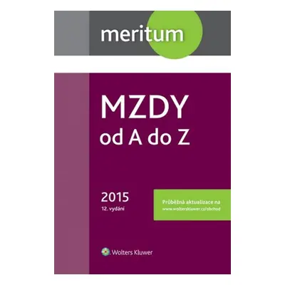 Mzdy od A do Z 2015 - Autor Neuveden