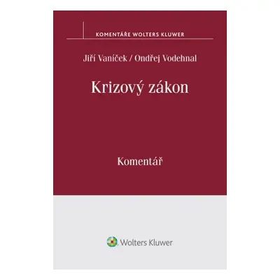 Krizový zákon - Ondřej Vodehnal