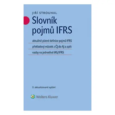 Slovník pojmů IFRS - Jiří Strouhal