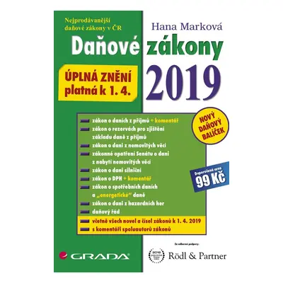 Daňové zákony 2019 - Hana Marková