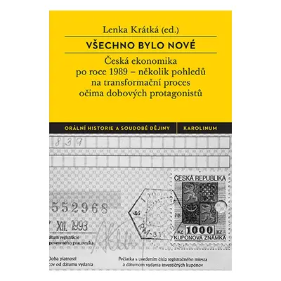 Všechno bylo nové - Lenka Krátká