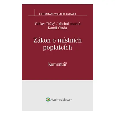 Zákon o místních poplatcích - Václav Těžký