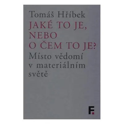 Jaké to je, nebo o čem to je? - Tomáš Hříbek